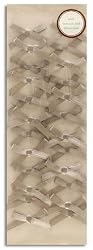 Martha Stewart Crafts Stickers Ribbon Bows Silver By The Package