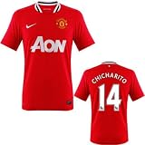 Manchester United Chicharito Shirt Home 2012, M