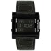 

Giordano Men's Digital Chronograph Black Leather Watch #1143-08