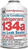 InterDynamics RLS-134 13oz. Refrigerant R134a with Leak... InterDynamics RLS-134 13oz. Refrigerant R134a with Leak...