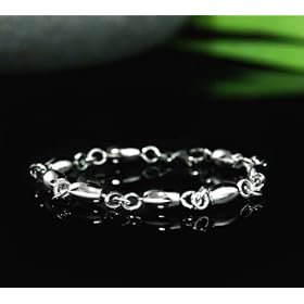 Buy WEIGHT LINKED SOLID STAINLESS STEEL BRACELET .25 x 7 by Willowbee