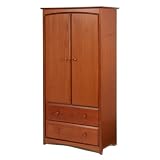 Stork Craft Beatrice Armoire Chest In Cognac