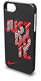 UPC 887791000002 product image for Nike Swift Just Do It Hard Phone Case (iPhone 5, Black/University Red) | upcitemdb.com