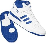 adidas Forum Mid Weiß Gr. 8,5 = 42 2/3