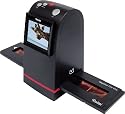 Rollei DF-S 100 Dia Filmscanner (5 Megapixel, 2,4 Farb TFT-LCD inkl. Schlitten für Farbnegative und Schlitten für Dias, TV out) schwarz