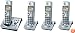 Panasonic Dect 6.0 Series 4 Handset Cordless Phone System with Answering System (KX-TG1034S)