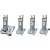 Panasonic Dect 6.0 Series 4 Handset Cordless Phone System with Answering System (KX-TG1034S)