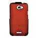 Seidio BD2-HR3HTNXL-GR SURFACE Case and Holster Combo for use with HTC One X (AT&T LTE)-Combo Pack-Retail Packaging-Garnet Red