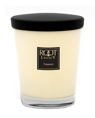 Root Legacy Veriglass Scented Candle, Large, Tiramisu