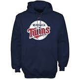 Nike Minnesota Twins Navy Blue Pre-Game Sweatshirt