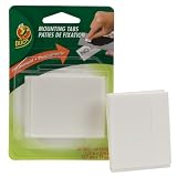 Duck Brand 297472 Double Sided Mounting Tabs, 60-Count ~ Duck