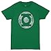 DC Comics Green Lantern Distressed Logo Symbol T-Shirt - Green (Large)