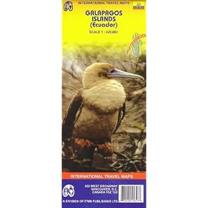 Waterproof Galapagos Islands Map by ITMB by International Travel Maps and Books