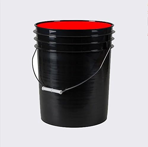 5-Gallon Semi Washable Neon Uv Glow Paint - Red