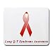 Long Q-T Syndrome Awareness Ribbon Mouse Pad