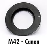 EzFoto M42 Screw Mount lens to Canon Camera adapter