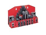 Jet 660058/CK-58 52 Piece Clamping Kit w/tray for 11/16-Inch and 3/4-Inch T-slot