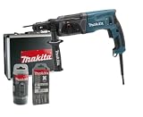 Makita HR2470FTX  Bohrhammer Set Alukoffer + SDS Bohrer