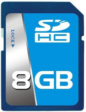 Professional SCT SD SDHC 8GB (8 Gigabyte) Memory Card for Canon Powershot A450 A460 A470 A480 A490 A495 A560 A590 A630 A640 A710 A720 A1100 A1000 with custom formatting