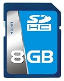 Professional Intel SD SDHC 8GB (8 Gigabyte) Memory Card for Canon Digital Camera SLR EOS 500D 450D 1000D Rebel T1i T2i EF-S XSi XS with custom formatting