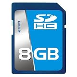 Professional Intel SD SDHC 8GB (8 Gigabyte) Memory Card for Nikon D40 D40x D60 D80 D90 D300s D700 D3000 D5000 with custom formatting