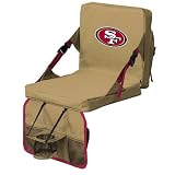 San Francisco 49ers NFL ""Folding Stadium Seat by Northpole Ltd.