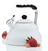 Kitchen & Housewares : Farberware Healthy Kettle Athena 3-Quart Teakettle, White
