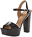 Nine West Women's Carnation Leather Platform Pump