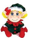 Plush Santas Secret Elf Girl 11"