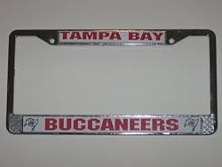 TAMPA BAY BUCCANEERS Durable Metal LICENSE PLATE FRAME