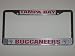 TAMPA BAY BUCCANEERS Durable Metal LICENSE PLATE FRAME