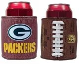BSI Green Bay Packers Football Can Cooler (Set of 2)