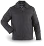 Famous Maker Wool - blend Full - zip Coat Black