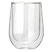 The Wine Enthusiast Steady Double-Walled Cabernet Glasses Set of 2