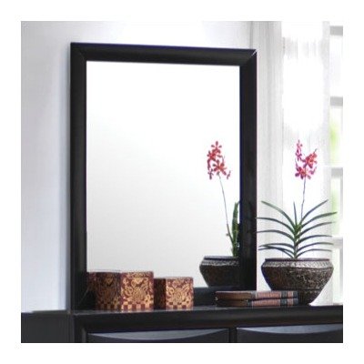 Briana Dresser Mirror in Pigment Black