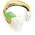 StarTech.com 8-Inch EPS 8-Pin Power Extension Cable (EPS8EXT)