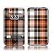 Copper Plaid Design Apple iPod Touch 2G (2nd Gen) / 3G (3rd Gen) Protector Skin Decal Sticker