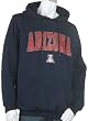 Soffe University of Arizona Hoodie with Arch and Mascot