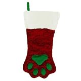 Deluxe Pawprint Christmas Stocking