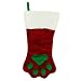 Deluxe Pawprint Christmas Stocking