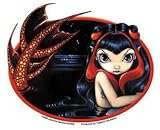 Jasmine Becket-Griffith - Red Tailed Mermaid - Sticker / Decal