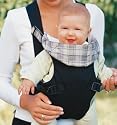 Infantino CozyRider Carrier Pattern: Black Twill/Plaid