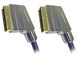 Ex-Pro® Professional Gold 99.99% OFC oxygen-free - Scart to Scart Cable - 0.75m [75cm]