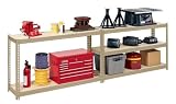 Ultra Rack UR-60 60-Inch Wide by 18-Inch Deep by 72-Inch High Five-Shelf Heavy Duty, Shelving Unit, Tan