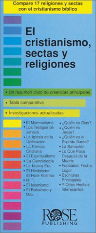 Christianity, Cults and Religions Pamphlet (Compare 18 World Religions and Cults at a Glance!) (Spanish Edition)