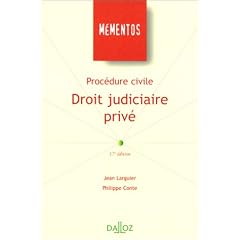 Proc�dure civile : droit judiciaire priv�, 17e �dition