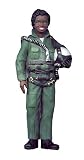 Patriotic African American Woman USA Air Force Christmas Ornament #W9747