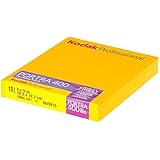 Kodak 880 6465 Portra 400 Professional ISO 400, 4 x 5 Inches, 10 Sheets, Color Negative Film (Yellow)