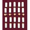 13 mm Pool Cue Stick - Billiard Slip Push on Tips Lot of 25
