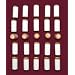 12 mm Pool Cue Stick - Billiard Slip Push on Tips Lot of 25
